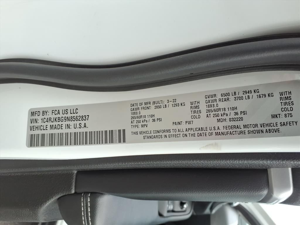 2022 Jeep Grand Cherokee L Limited