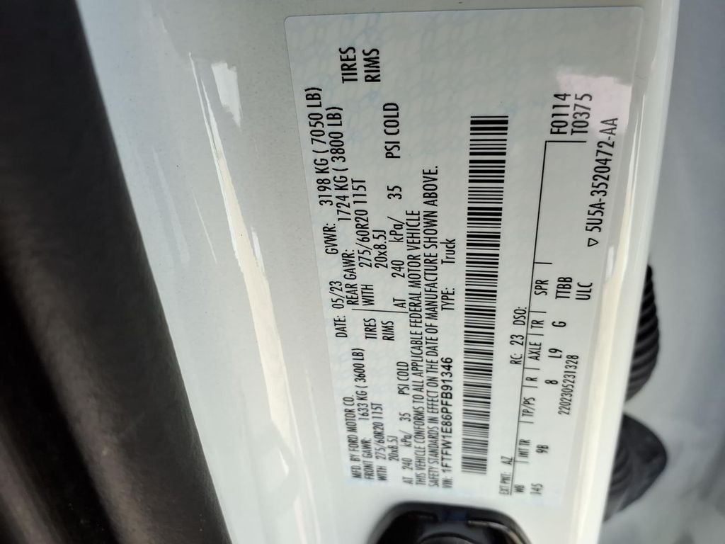 2023 Ford F-150 Platinum