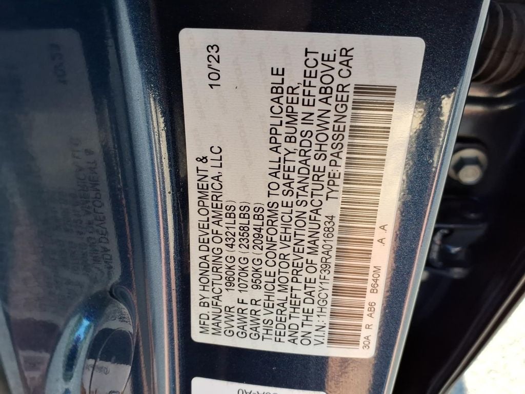 2024 Honda Accord EX