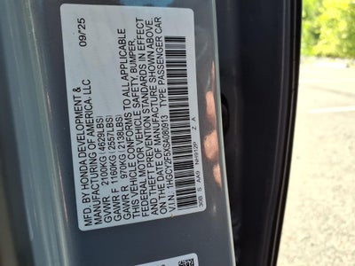 2025 Honda Accord Hybrid Sport