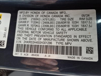 2025 Honda CR-V EX