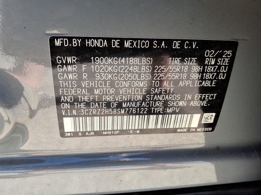 2025 Honda HR-V Sport