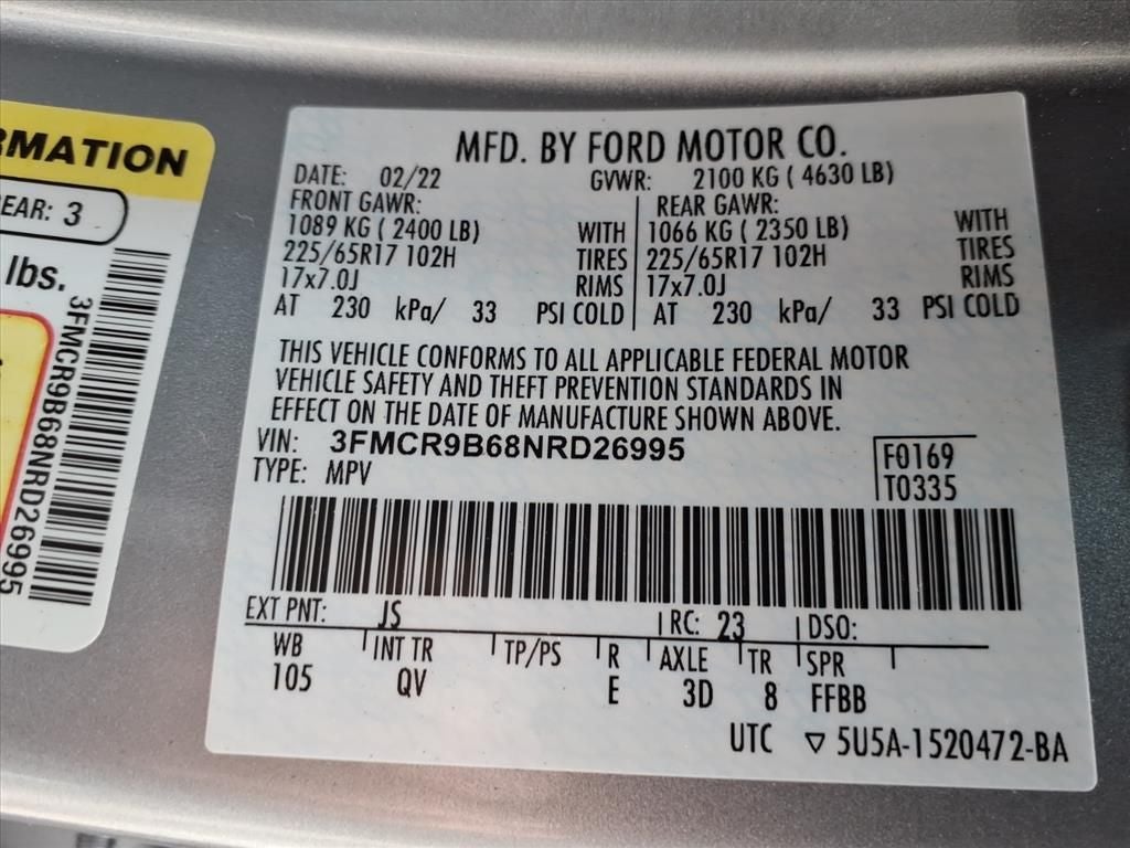 2022 Ford Bronco Sport Big Bend