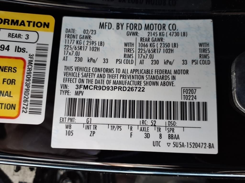 2023 Ford Bronco Sport Badlands