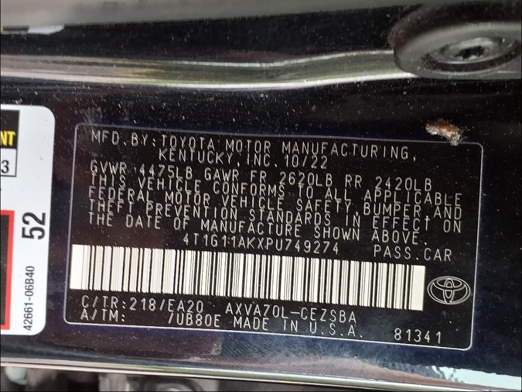 2023 Toyota Camry SE