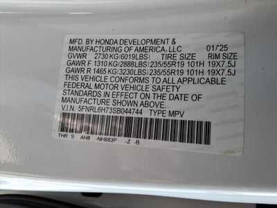 2025 Honda Odyssey Sport-L