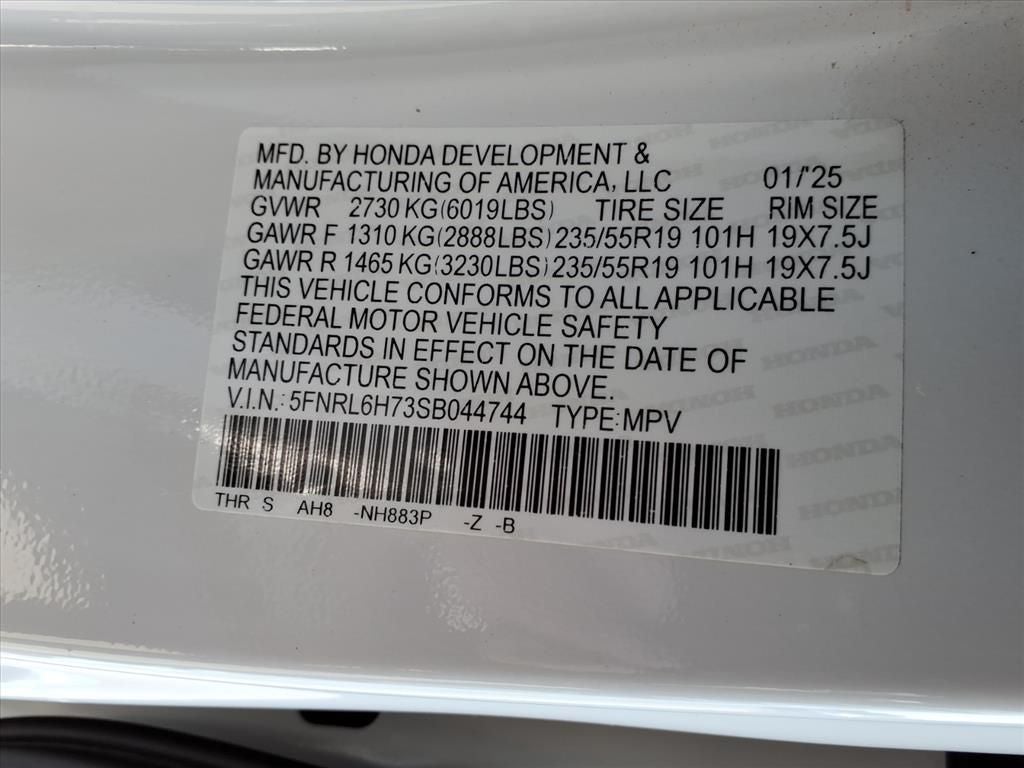 2025 Honda Odyssey Sport-L