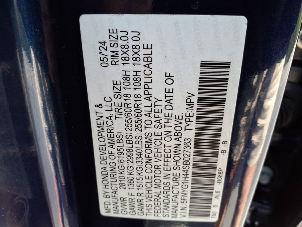 2025 Honda Pilot EX-L