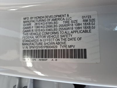 2023 Honda Pilot EX-L 7 Passenger