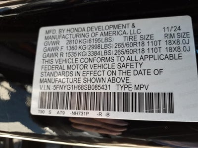 2025 Honda Pilot TrailSport