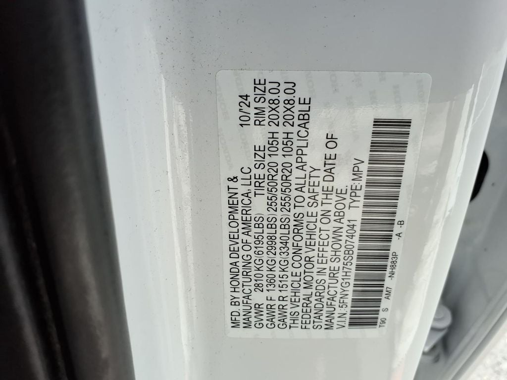 2025 Honda Pilot Touring