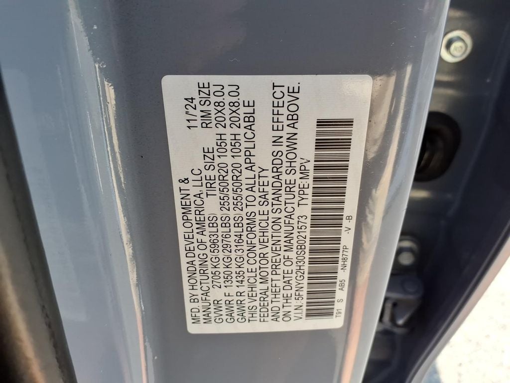 2025 Honda Pilot Sport