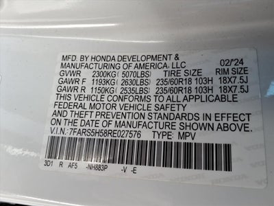 2024 Honda CR-V Hybrid Sport