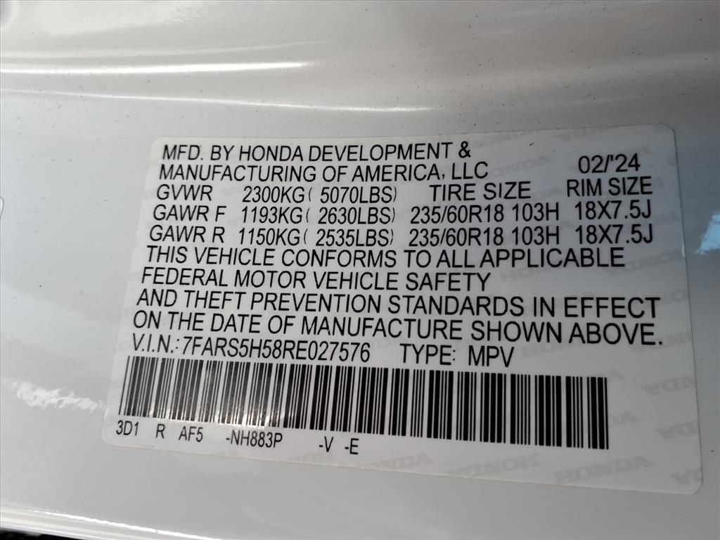 2024 Honda CR-V Hybrid Sport