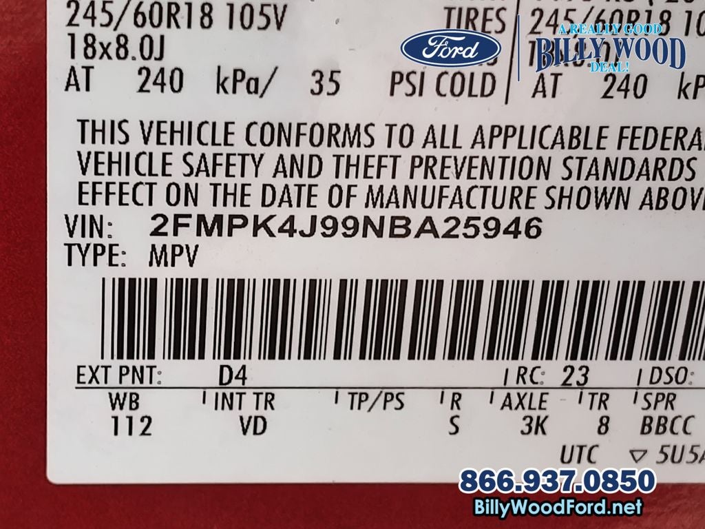 2022 Ford Edge SEL