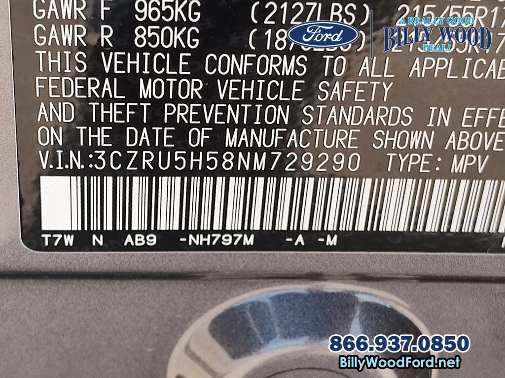 2022 Honda HR-V EX