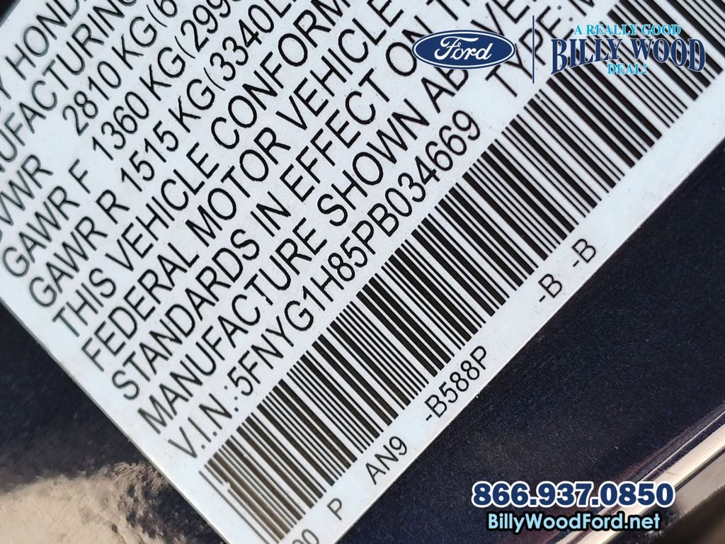 2023 Honda Pilot Elite