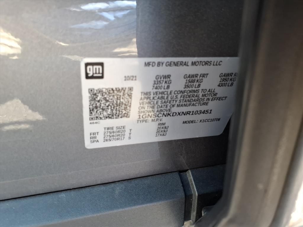 2022 Chevrolet Tahoe LT