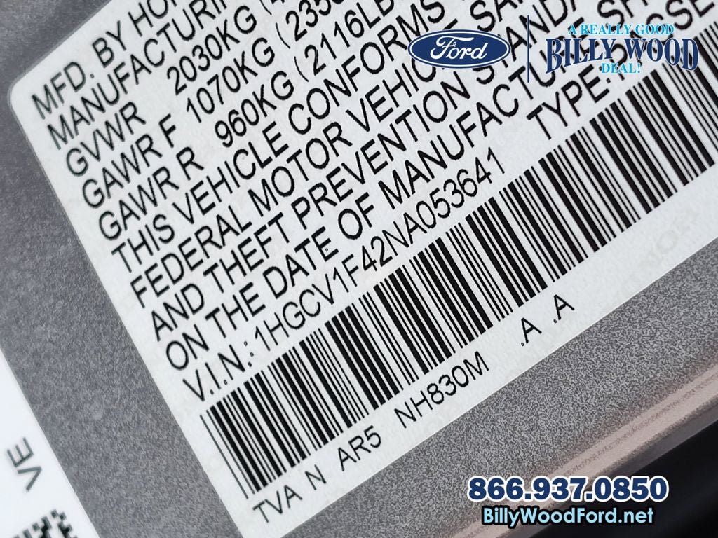 2022 Honda Accord Sport Special Edition